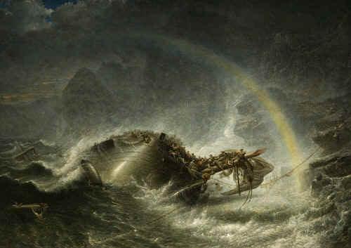 unknow artist The Shipwreck by Francis Danby oil painting image